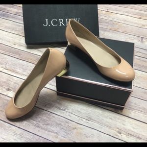 JCrew “Janey” Patent Leather Flats 💕